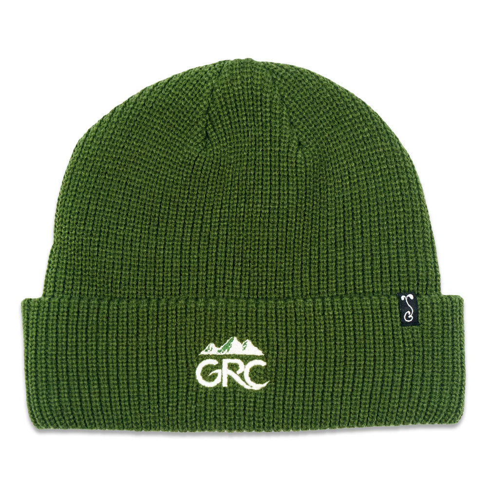 GRC Mountain Green Beanie