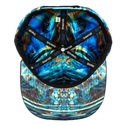 Jonathan Singer Mere Reflection Blue Snapback Hat