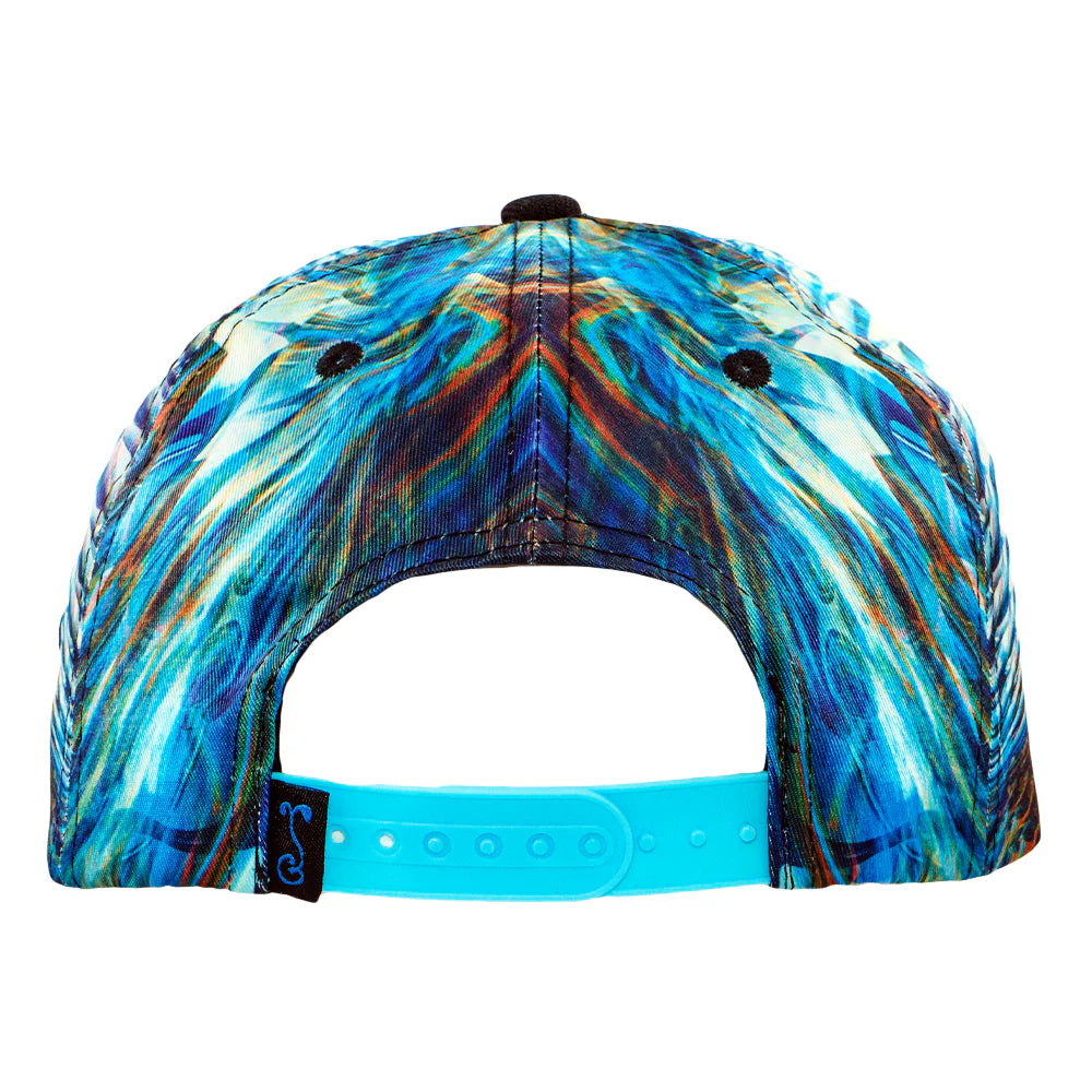 Jonathan Singer Mere Reflection Blue Snapback Hat