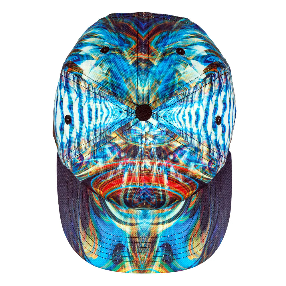 Jonathan Singer Mere Reflection Blue Snapback Hat