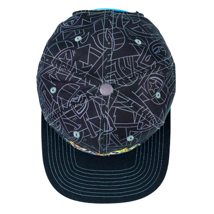 El Pez Black Snapback Hat