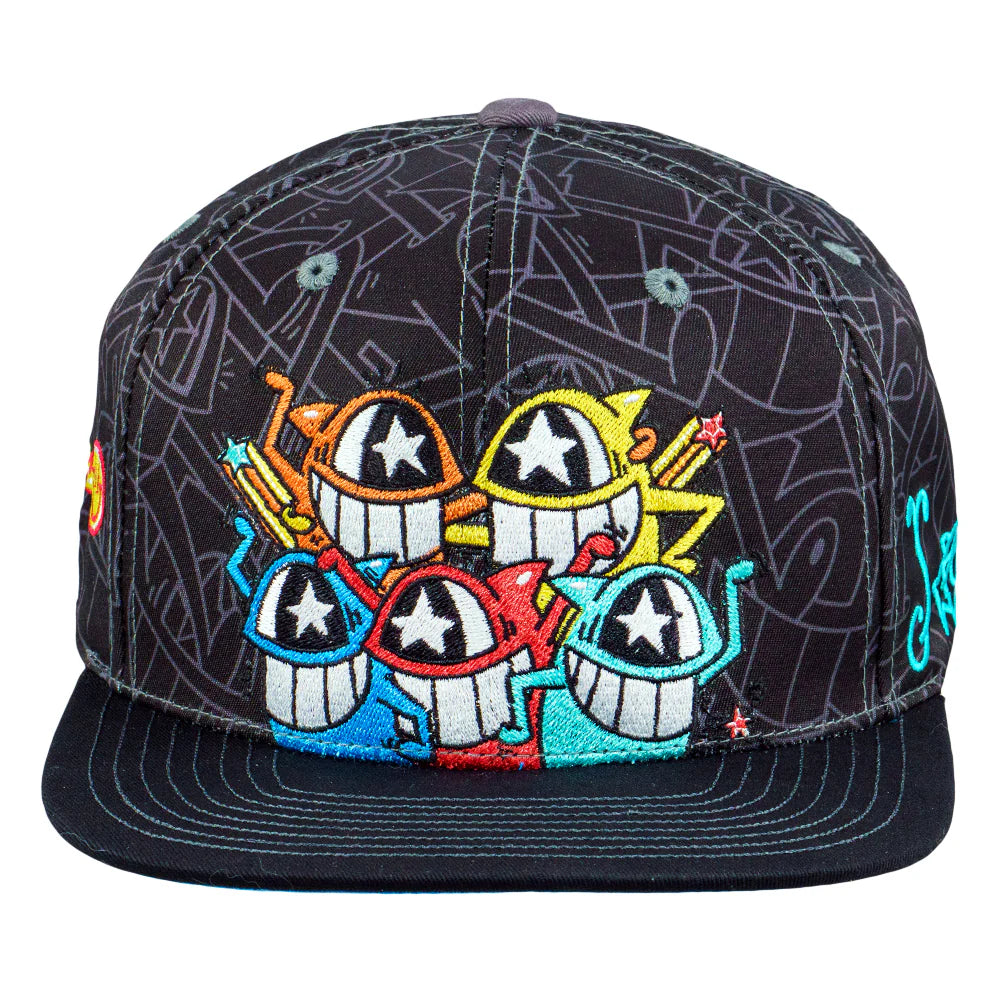 El Pez Black Snapback Hat