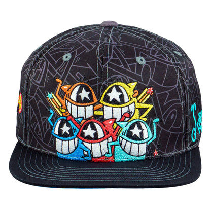 El Pez Black Snapback Hat