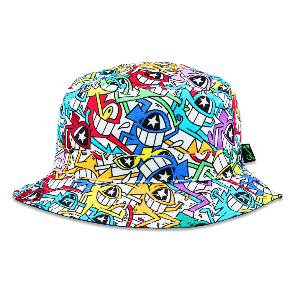 El Pez Black Reversible Bucket Hat