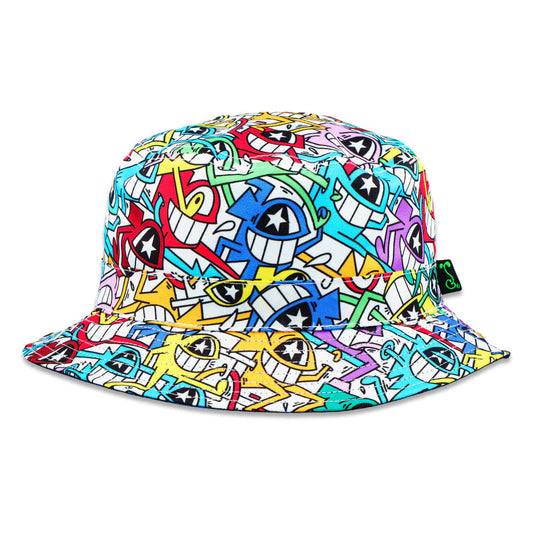 El Pez Black Reversible Bucket Hat