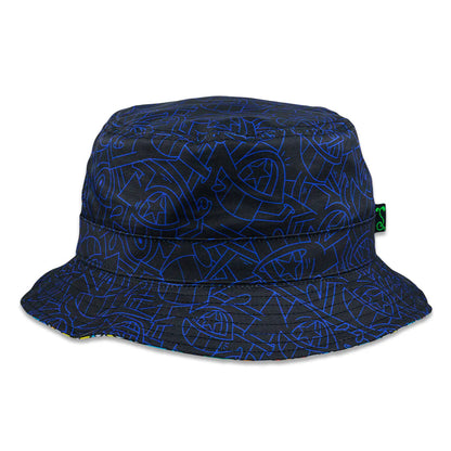 El Pez Black Reversible Bucket Hat