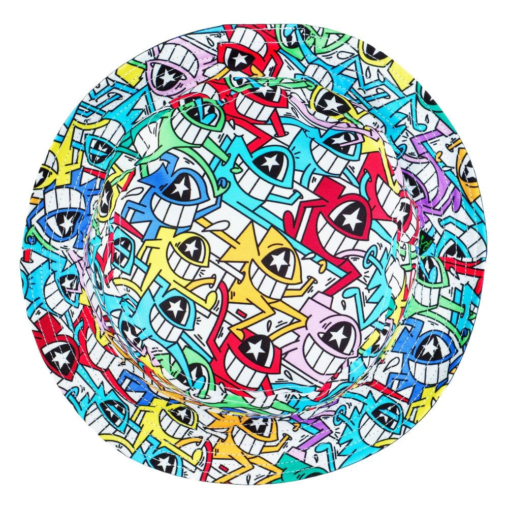 El Pez Black Reversible Bucket Hat