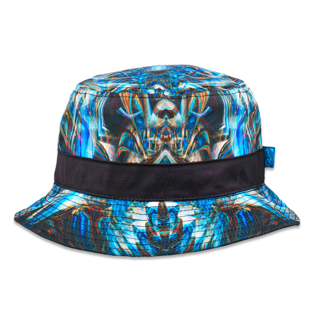 Jonathan Singer Mere Reflection Blue Reversible Bucket Hat