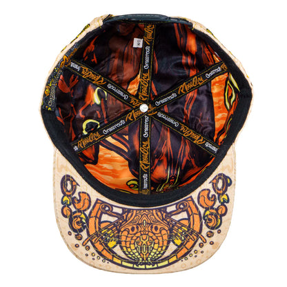 Rose One Tan SnapBack Hat