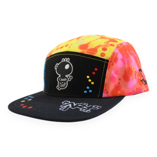 Grassroots California El Xupet Negre Black 5Panel and Snapback Hat