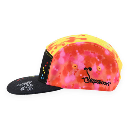 Grassroots California El Xupet Negre Black 5Panel and Snapback Hat