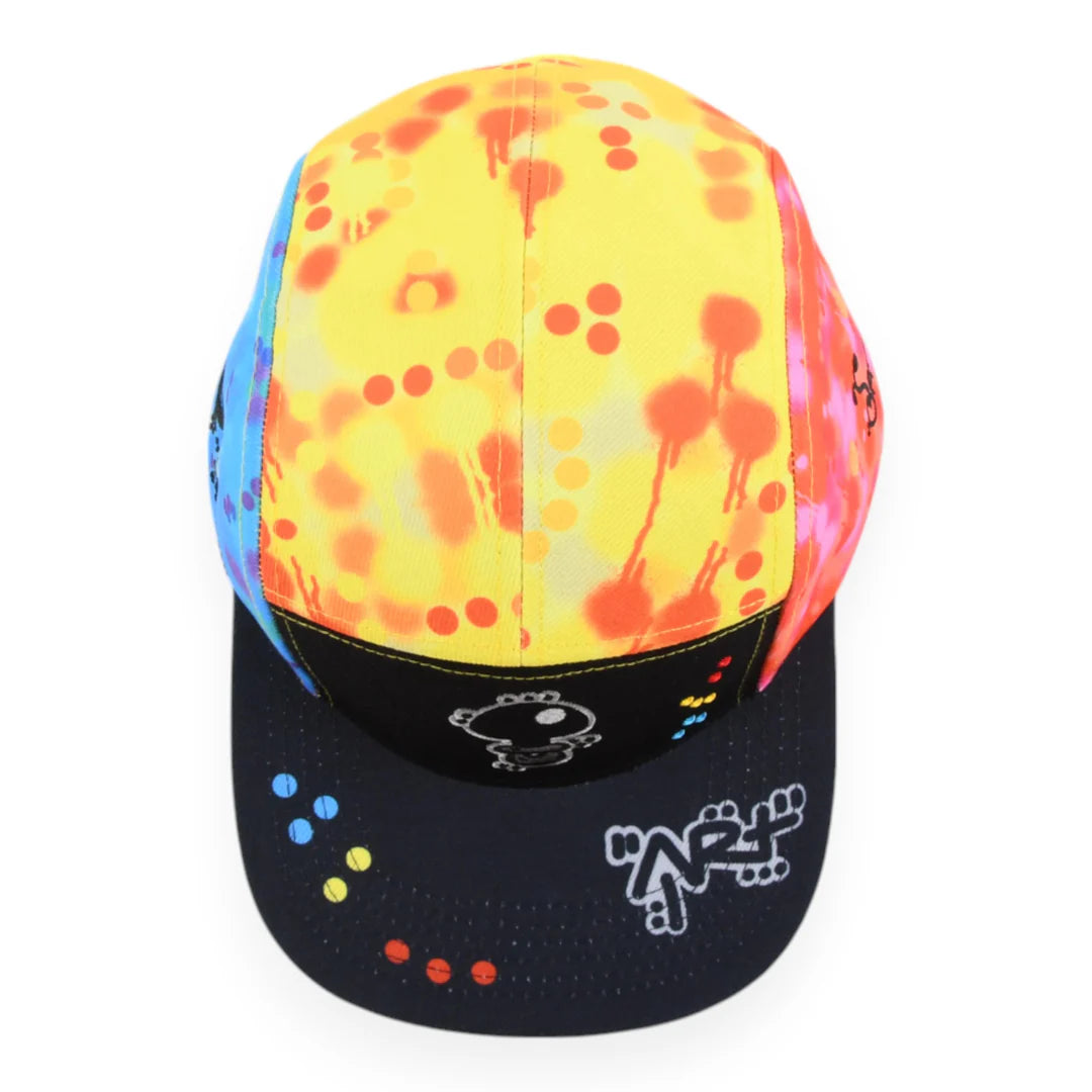 Grassroots California El Xupet Negre Black 5Panel and Snapback Hat