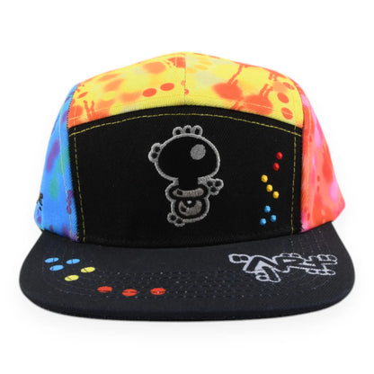 Grassroots California El Xupet Negre Black 5Panel and Snapback Hat