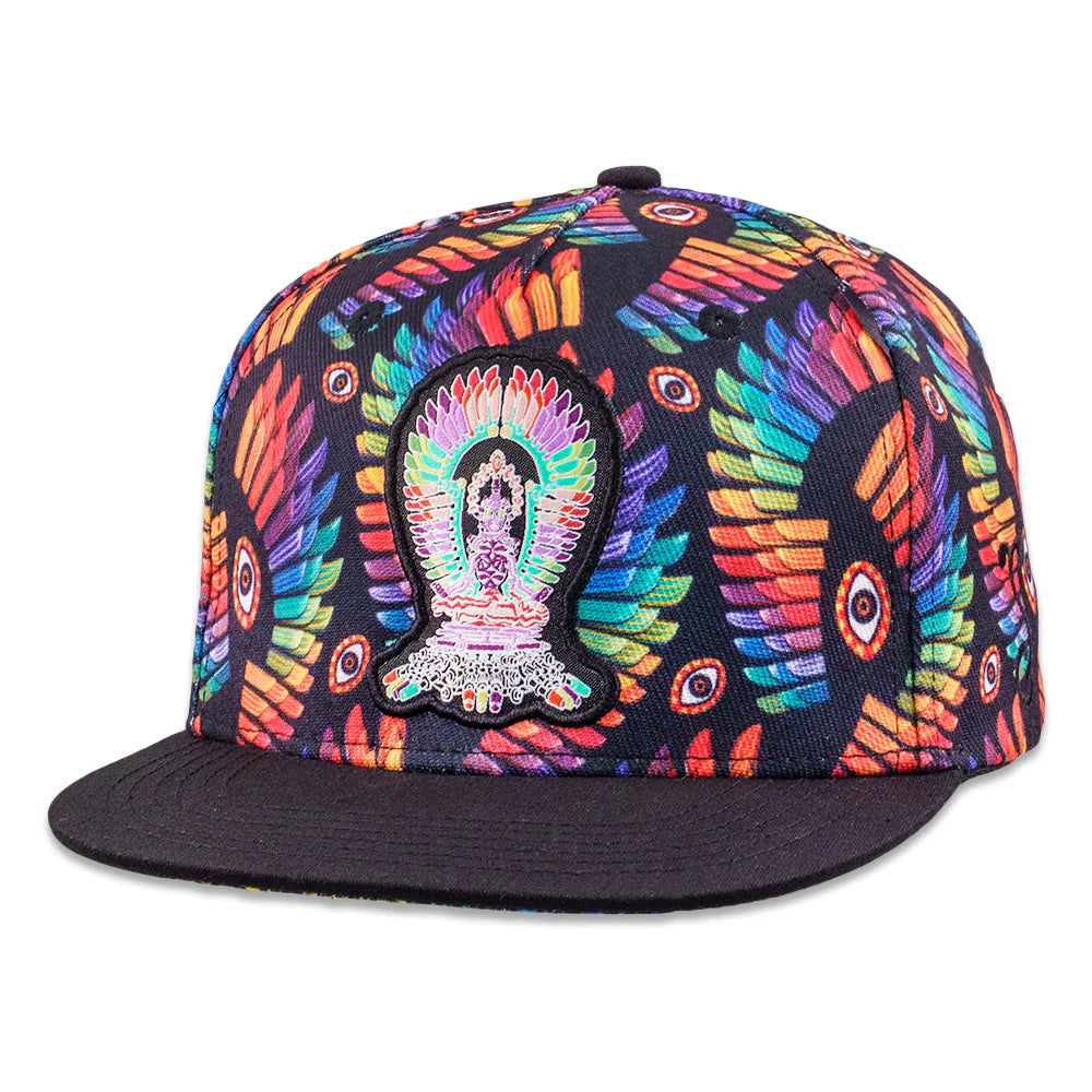 Banjo Glass Isis Rainbow Snapback Hat