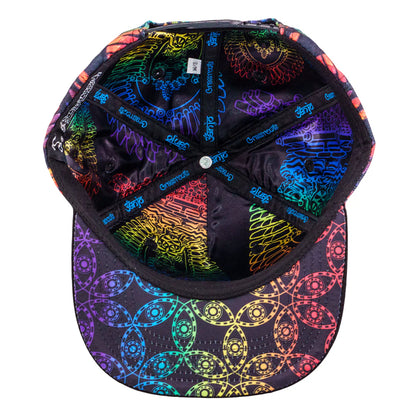 Banjo Glass Isis Rainbow Snapback Hat