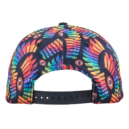 Banjo Glass Isis Rainbow Snapback Hat