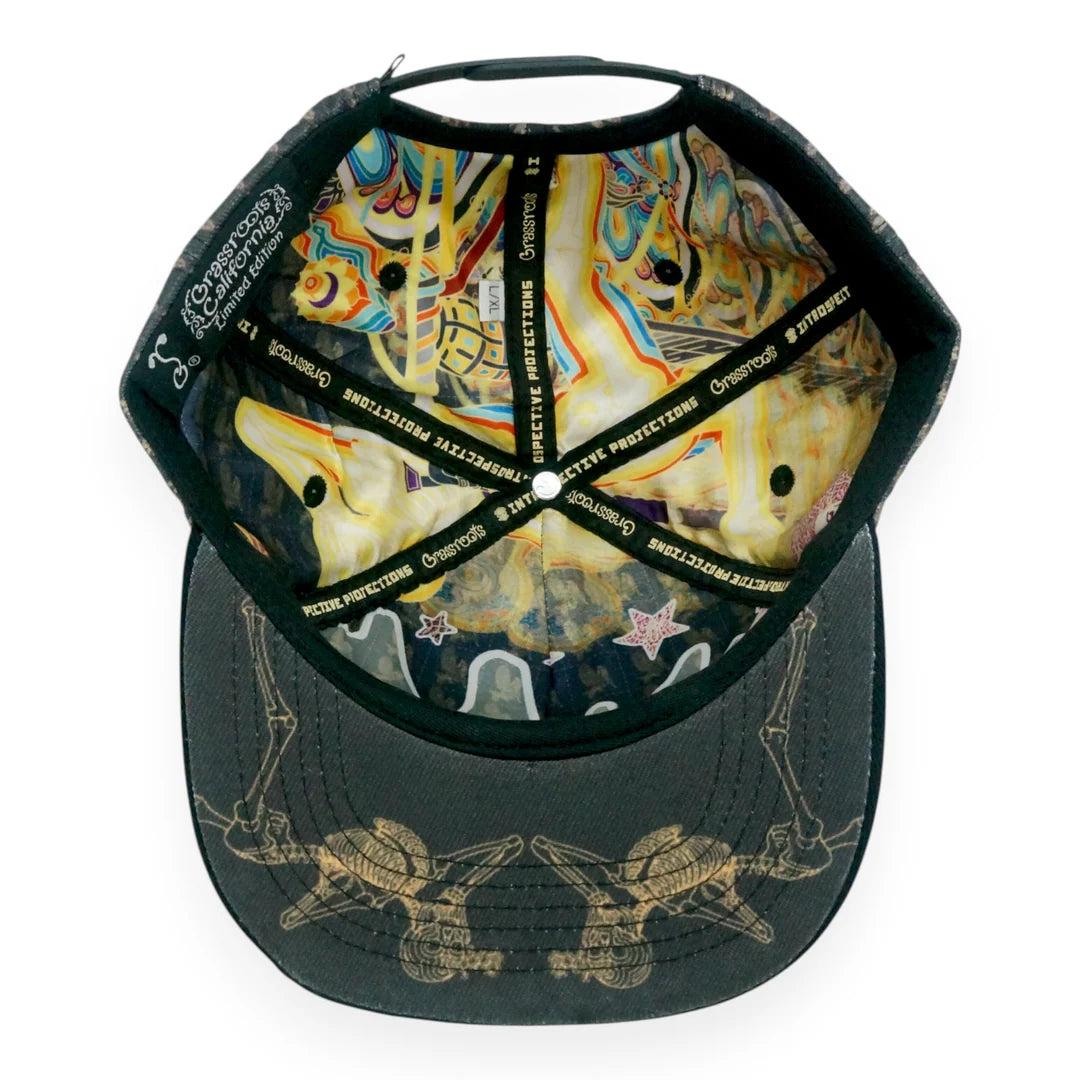 Bicycle Day Black Snapback Hat