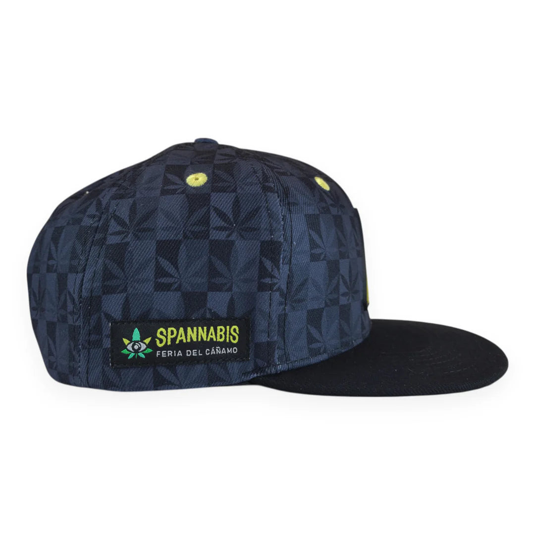Spannabis 2025 Black Snapback Hat