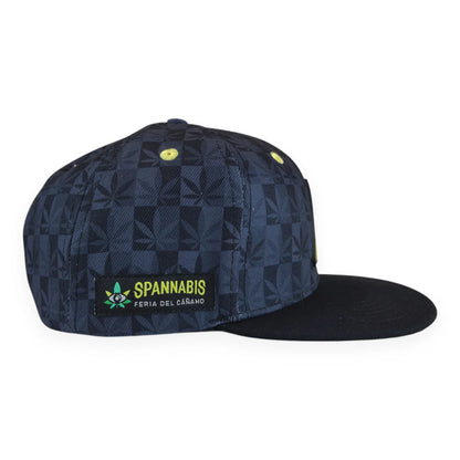 Spannabis 2025 Black Snapback Hat