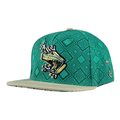 Frogroots Green Snapback Hat
