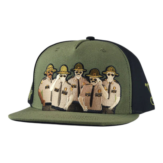 Super Troopers 3 Squad Green Snapback Hat