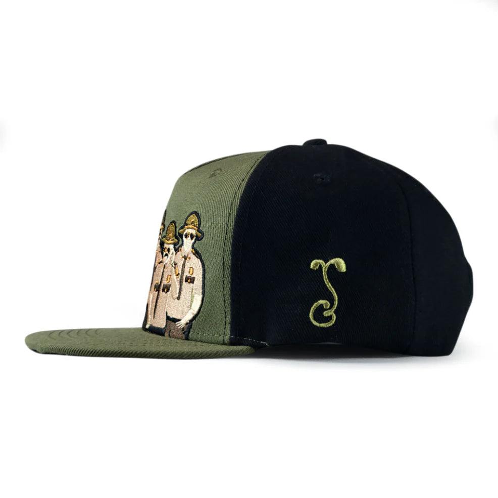 Super Troopers 3 Squad Green Snapback Hat