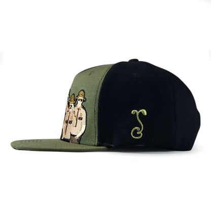 Super Troopers 3 Squad Green Snapback Hat
