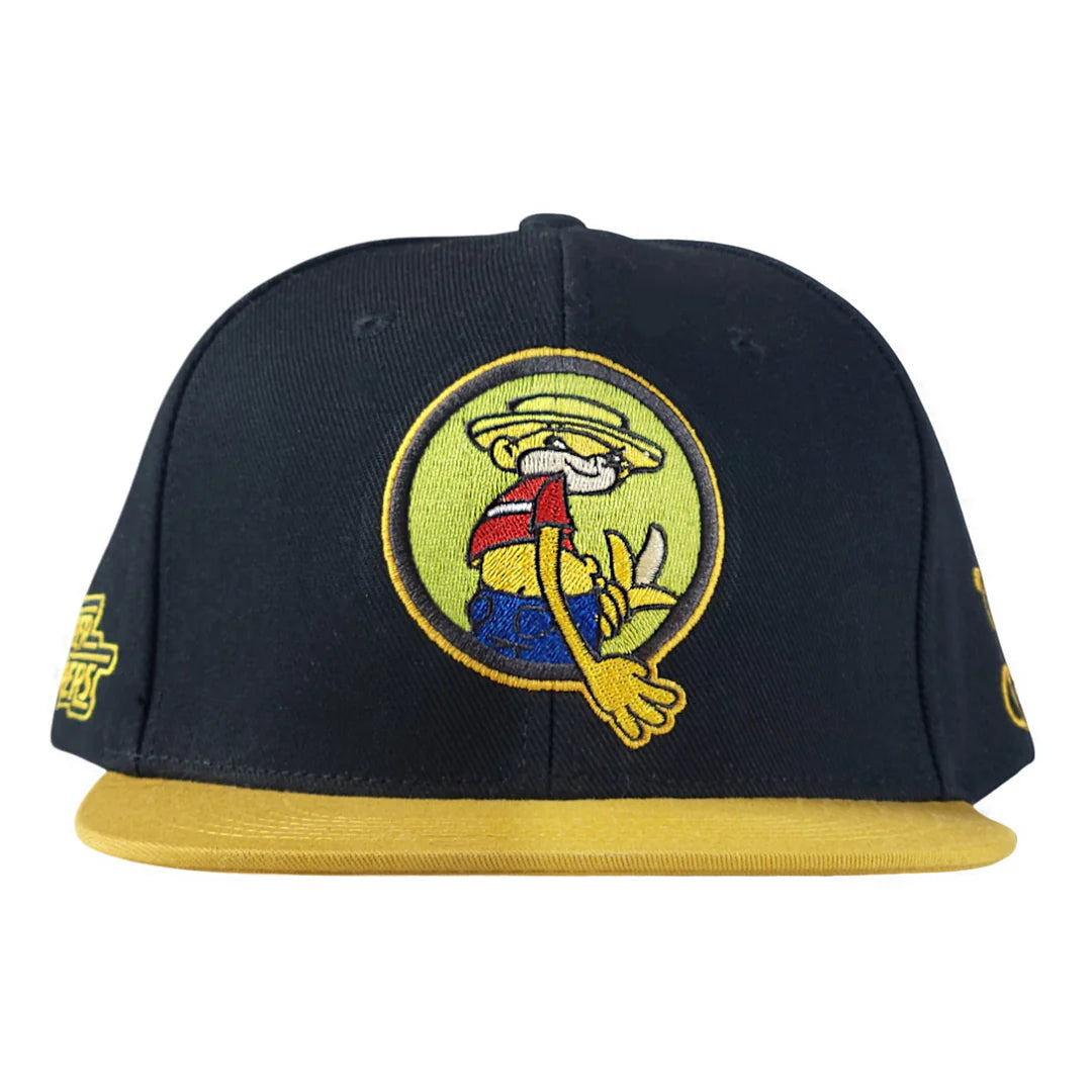 Super Troopers 3 Johnny Chimpo Black Snapback Hat