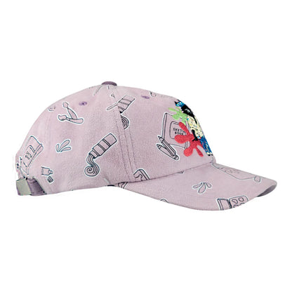 Leisure Cat Artin Around Lilac Dad Hat