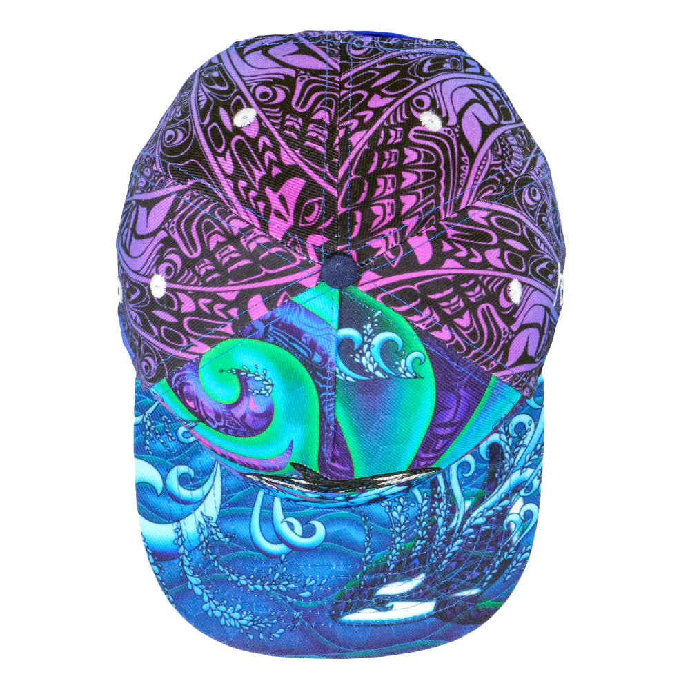 Phil Lewis Orca Purple Snapback Hat