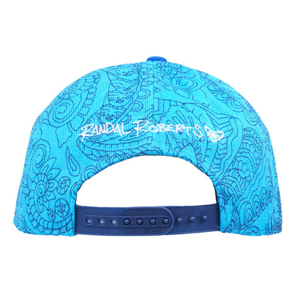 Randall Roberts Great Wave Blue Snapback Hat