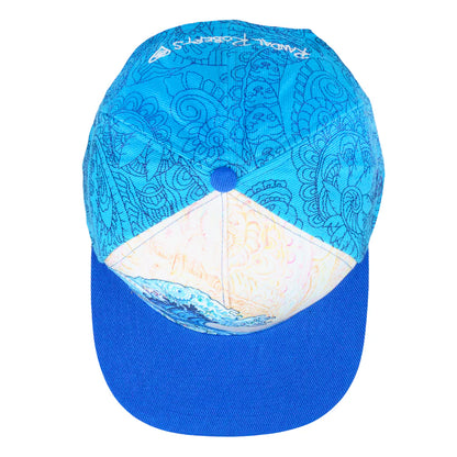 Randall Roberts Great Wave Blue Snapback Hat
