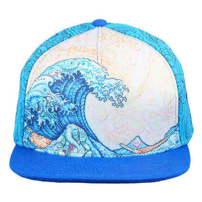 Randall Roberts Great Wave Blue Snapback Hat