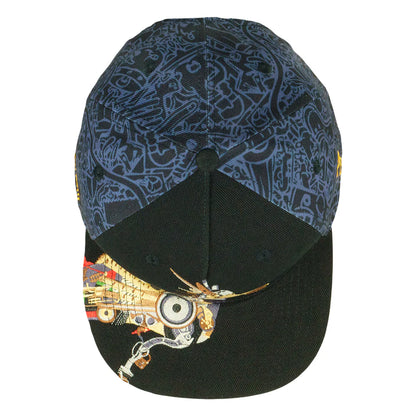 Spoonbill Black Snapback Hat