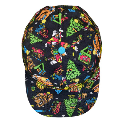 Killer Acid Get Lost Black Snapback Hat