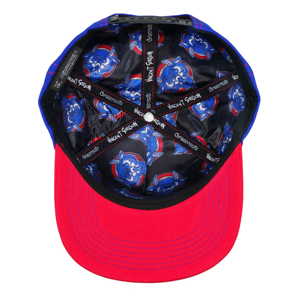 Vincent Gordon Goat Cub Blue 501 Snapback Hat