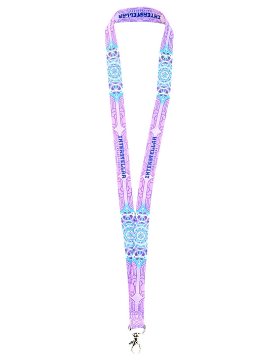 Sacred Geometry Lanyard (Pink)