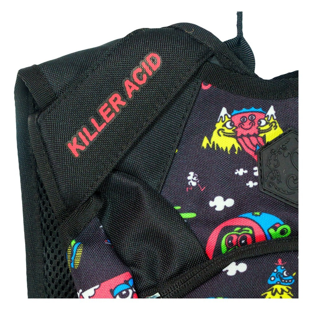 Killer Acid Get Lost Black Small Hydration Pack