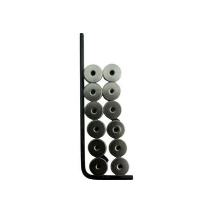 Locking Pin Backs and Allen Wrench