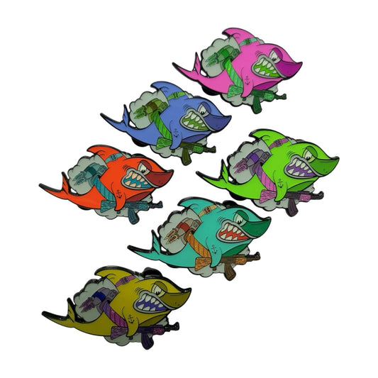 Shark Pin (Set of 6)